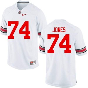 Men's Ohio State Buckeyes #74 Jamarco Jones White Nike NCAA College Football Jersey June UBX0844BP